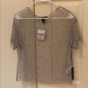 Forever 21 See through top (NEVER WORN)